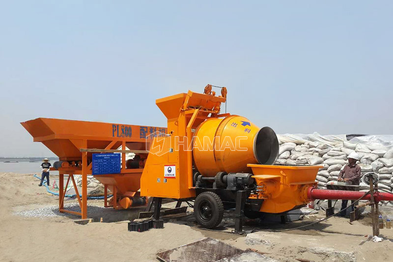 Concrete Mixer Pump